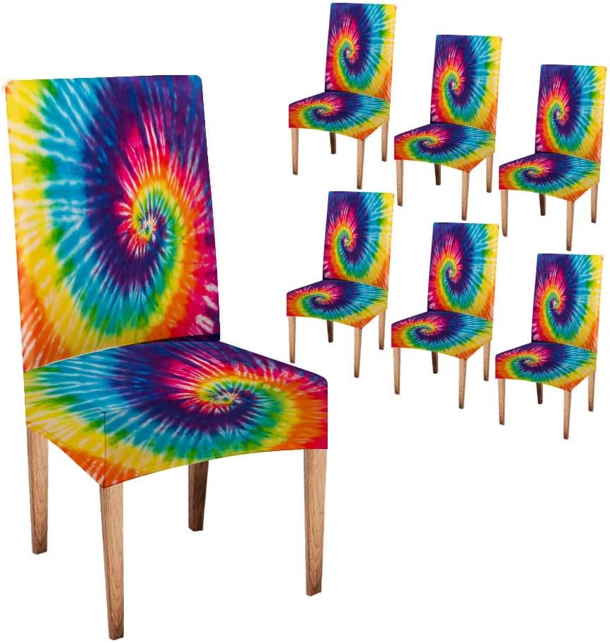 Dining Room Chair Covers Set of 6 Dining Chair Slipcovers for Hotel