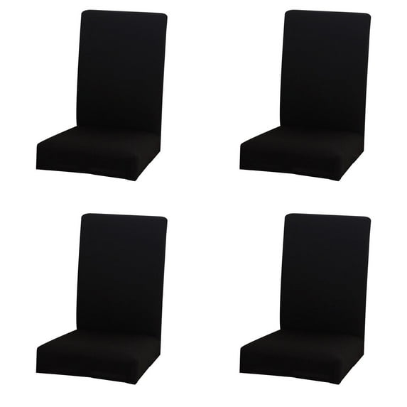 Dining Room Chair Covers Slipcovers Spandex Fit Stretch Removable Washable Kitchen Chair Covers Protector 1pc 4PCS