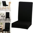 thumbnail image 1 of Dining Room Chair Covers Slipcovers Spandex Fit Stretch Removable Washable Kitchen Chair Covers Protector 1pc, 1 of 8