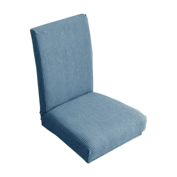 Dining Room Chair Covers,Stretch Solid Chair Slipcovers ,High Stretch Chair Covers for Dining Chairs, Removable Washable Dining Chair CoversUniversal Dining Chair Cover Conjoined Stool Cover