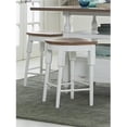 thumbnail image 1 of Dining Room Counter Stool - Light Oak And Distressed White, 1 of 1