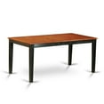 thumbnail image 1 of East West Furniture Nicoli 6 Piece Keyhole Dining Table Set, 1 of 5