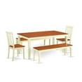 thumbnail image 1 of Dining Room Set with Kitchen Tables & 2 Chairs Plus 2 Bench - 5 Piece, 1 of 1