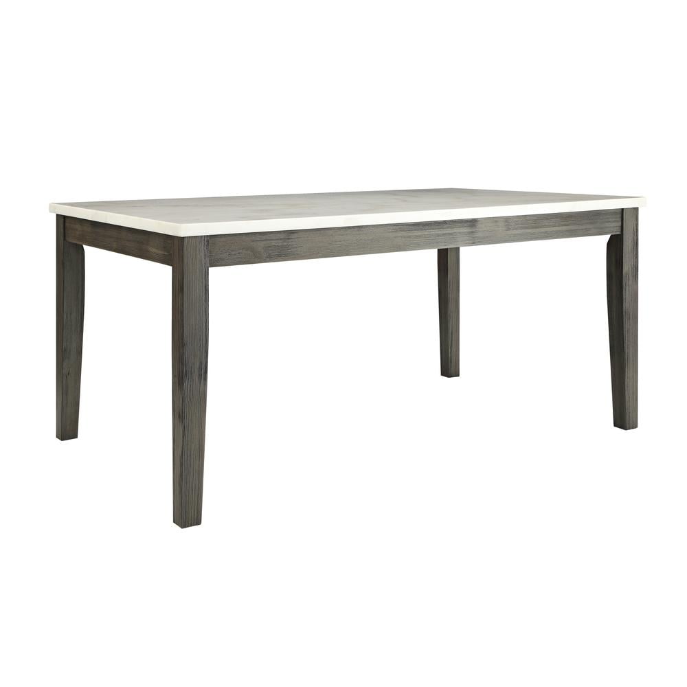 Heather Gray Linen Upholstered Parsons Side Chair with Button Tufting
