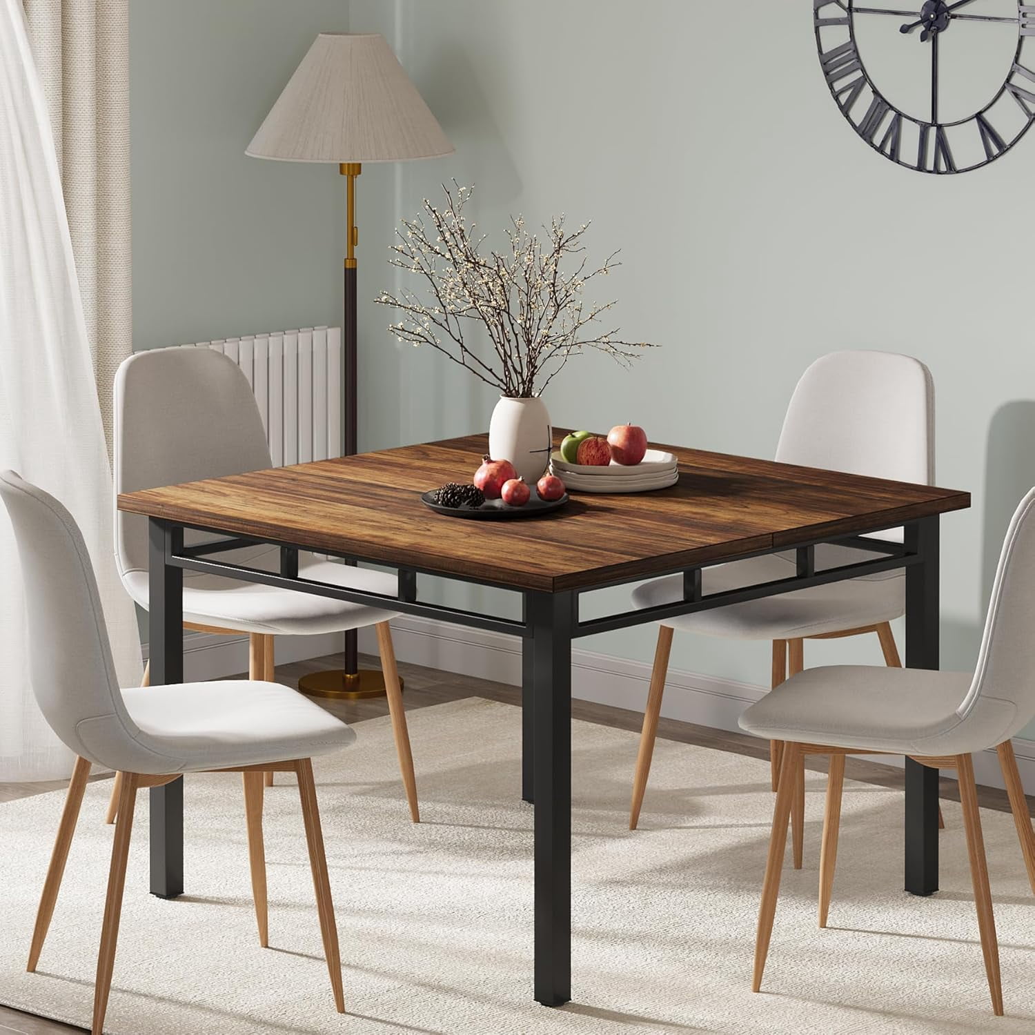 Dining Table 4 People Kitchen Table for Dining Room Living Room, 39 ...