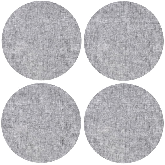 Dining Table Accessories 33Cm Round Mats Easy Clean Placemats Elegant Dining Decor Flexible Table Placemats For Home Decor