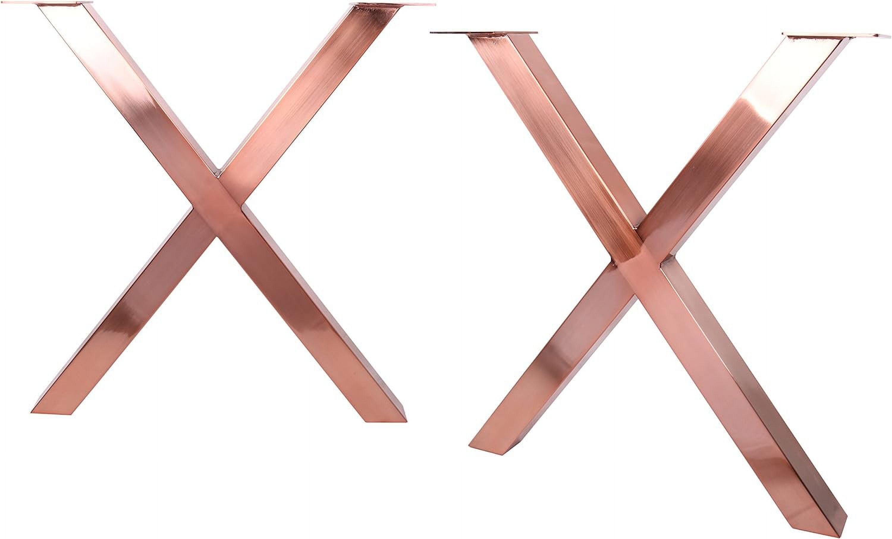 Dining Table Legs, XShaped Steel Table Legs, Office Table Legs