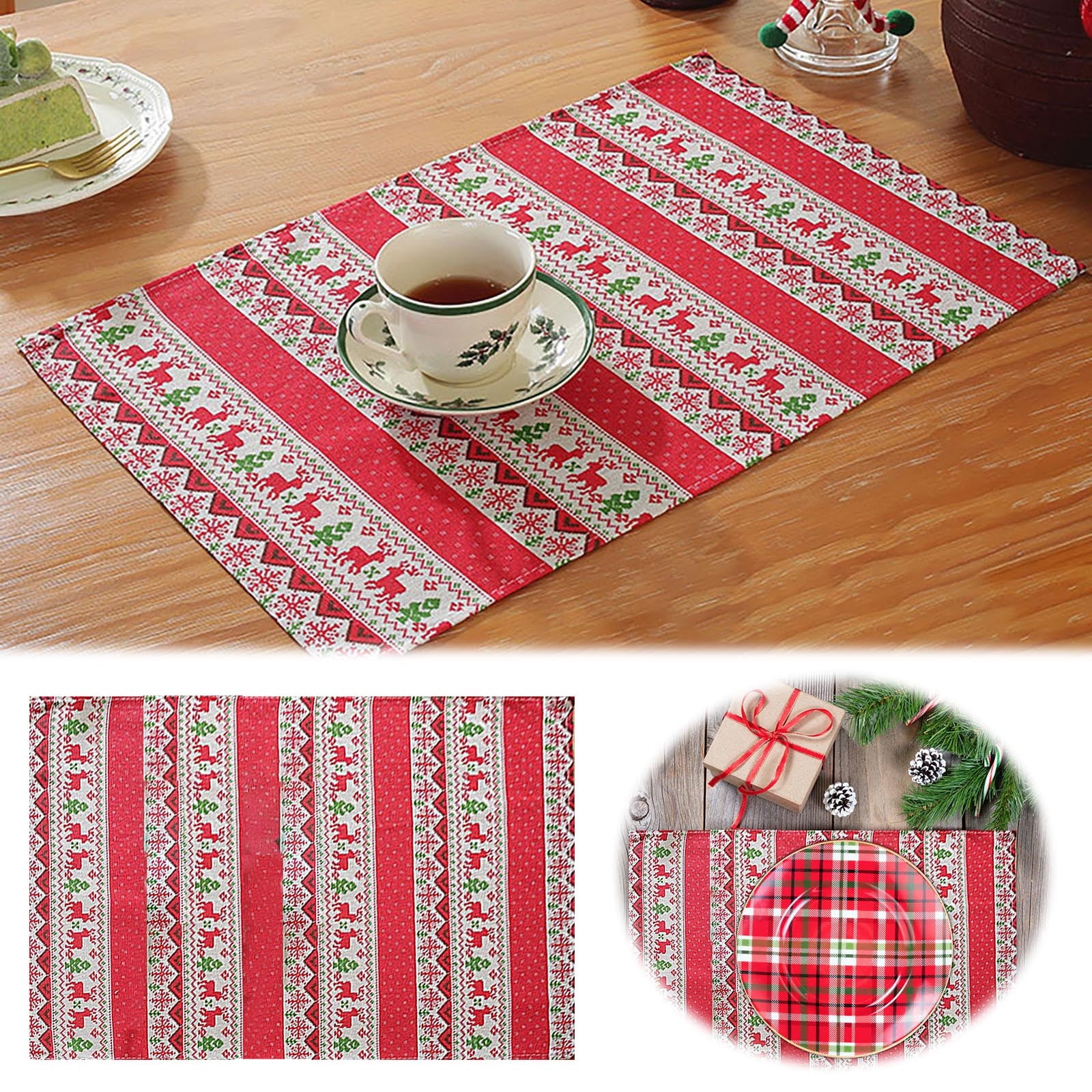 Dining Table Mats with Dining Room Table Set Pottery Charger Plates ...