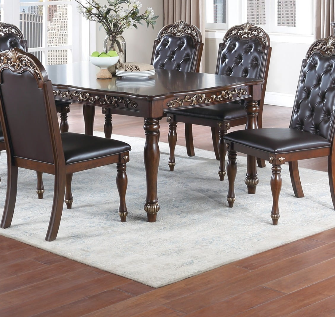 Dining Table, Dining Room Table with Antique Design, Formal Kitchen ...