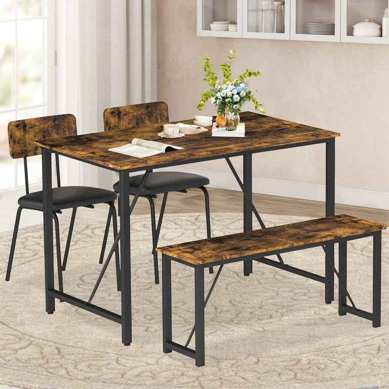 Pub table and bench set discount