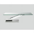 thumbnail image 1 of Dining Table with Clear Glass top and chrome base, 1 of 2