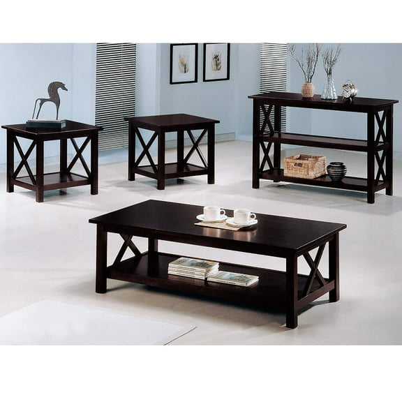 Dining Tables, Dark Merlot 3-piece Occasional Set, Coffee Tables, End Tables,