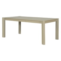 Dining Tables Expandable Farmhouse Modern Solid Wood Dining Table – Space-Saving Design in Walnut(59" to 73"),Wooden Dining Tables