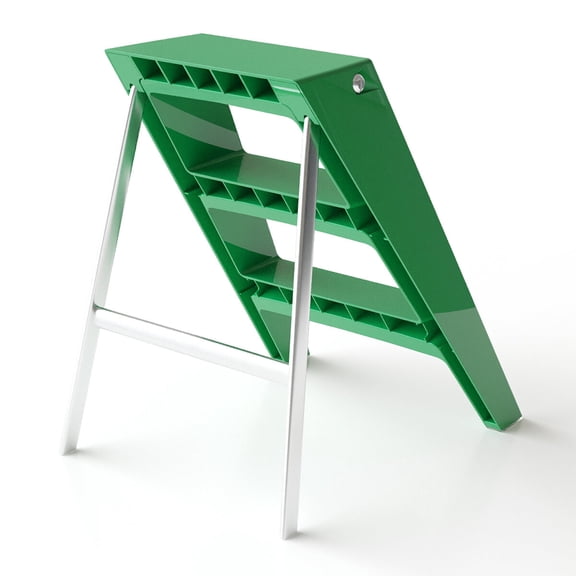 Dining Tables Home folding ladder frame indoor (green)multi-functional thick folding ladder stool simple creative anti-slip plastic edge table ladder frame,Coffee Tables