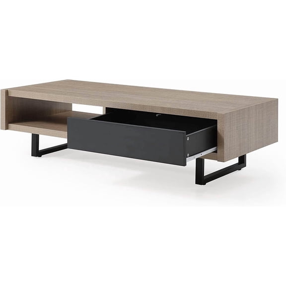 Dining Tables Mid-Century Modern Ash Living Room Coffee Table,tan,Coffee Tables