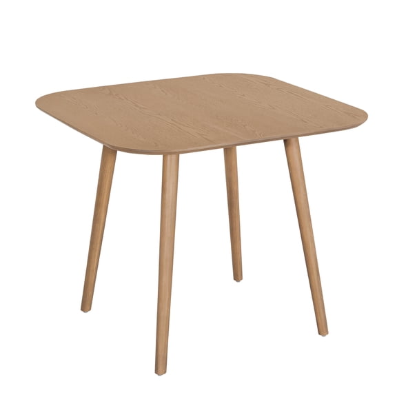 Dining Tables, SQUARE DINNING TABLE 60528.00WEG (LIGHT ASH), Light Natural Wooden Dining Tables,Solid Wood+Mdf Modern Dining Tables, Furniture Dining Tables SQUARE DINNING TABLE 60528.00WEG (LIGHT AS