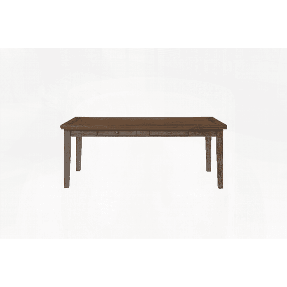 Dining Tables for Small Spaces - Linen Finish, 6 Drawer, Easy Assembly