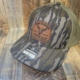 thumbnail image 1 of Dink Dumper Leather Patch Hat, Adjustable Trucker Cap, Stylish Gift for Friends and Family, Perfect for Outdoor Lovers, Festivals, Travel and Casual Fashion, 1 of 5