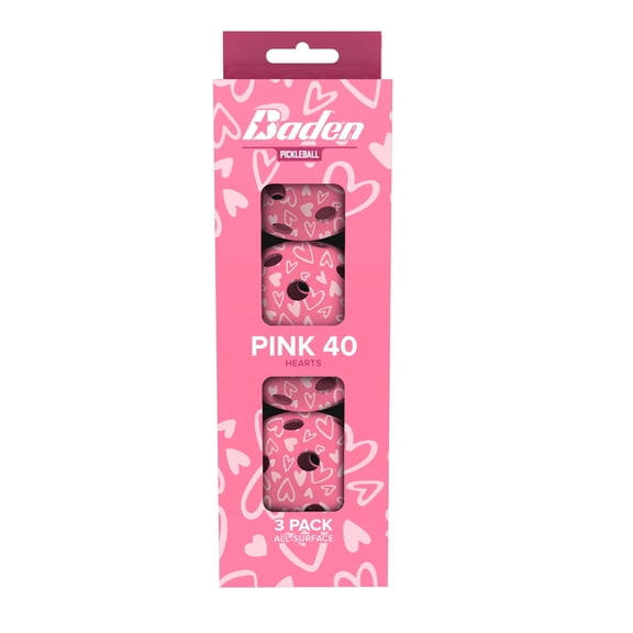 Dink Pink 40 Pickleball 3-Pack