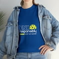 thumbnail image 1 of Dink Responsibly Funny Pickleball T-Shirt, 1 of 2