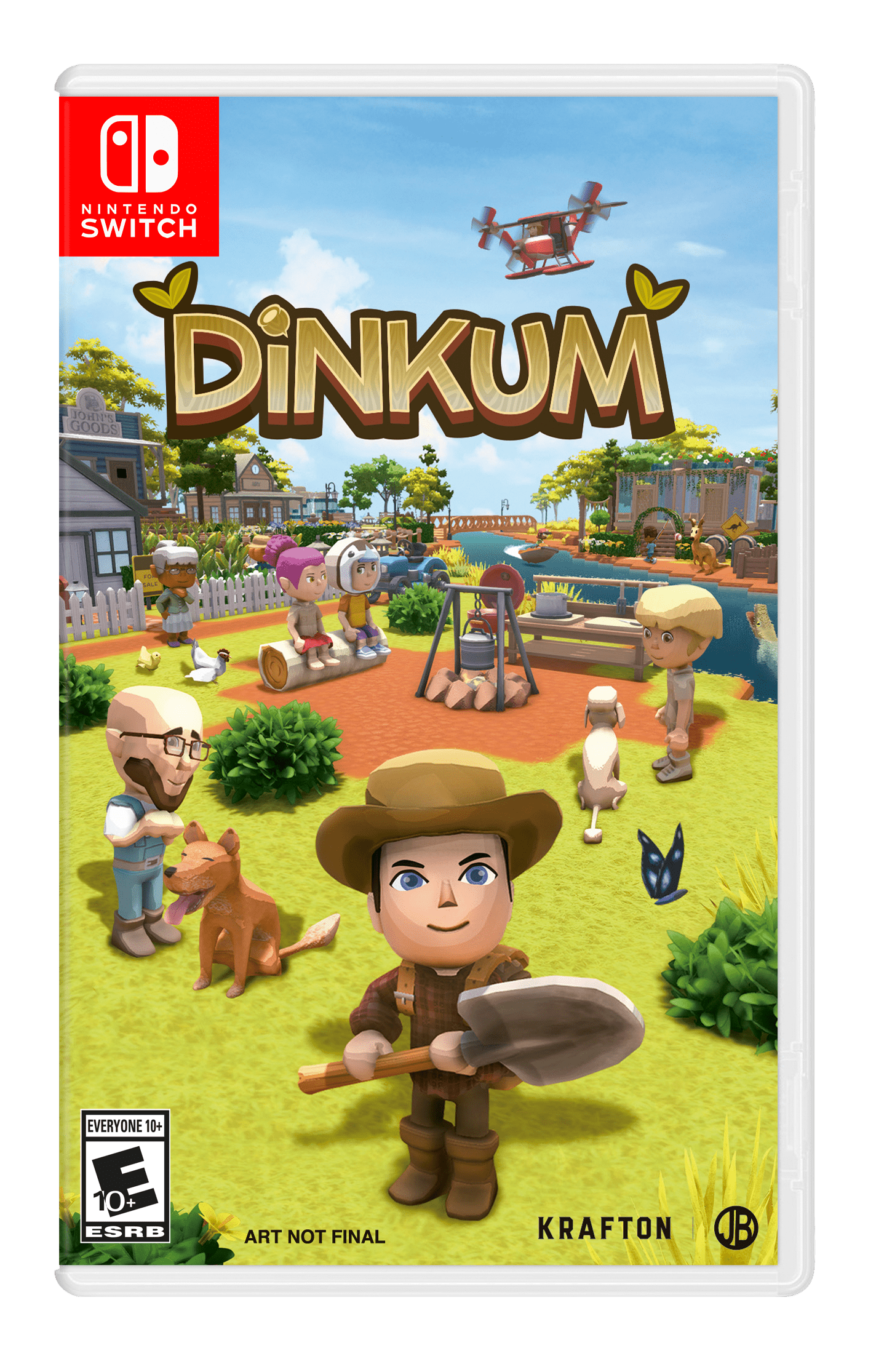 Krafton Dinkum Survival Island Adventure Game for Nintendo Switch