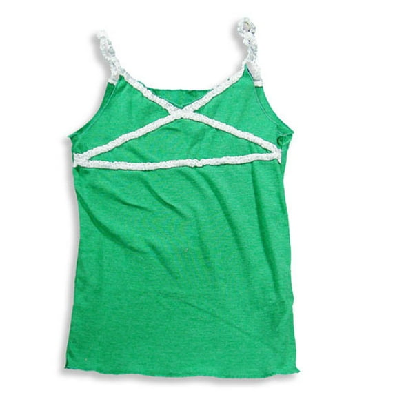 Dinky Souvenir by Gold Rush Outfitters - Baby Girls Tank Top 16609-12-18Months (green)