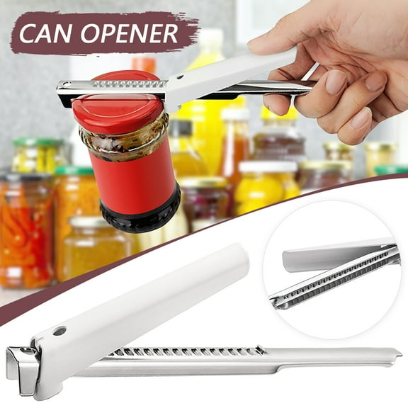 Dinmmgg Pop Top Bottle Opener Kitchen Supplies Kitchen Stainless Adjustable Opener Can Bottle Jar Lid Gadget Tool Grippers Kitchen，Dining & Bar