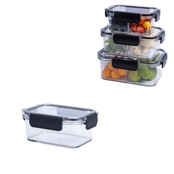 Dinmmgg Preservation Storag Airtight Food Storage Container Dishwasher Produce Container For Refrigerator Keep Berry Fruit Vegetable Fresh Longer