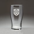 thumbnail image 1 of Dinneen Irish Coat of Arms Tavern Glasses - Set of 4 (Sand Etched), 1 of 3