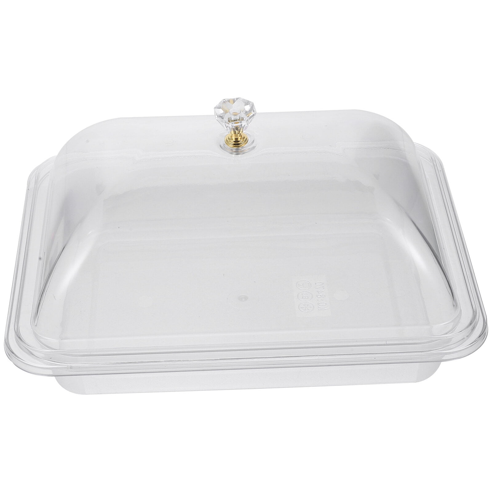 Dinner Accessory Cake Holder with Lid Serving Platter Desktop Fruit