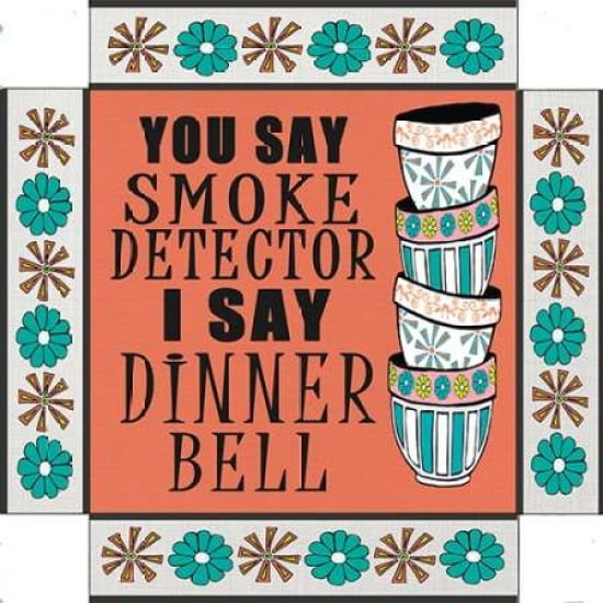 Dinner Bell Canvas Art - Shanni Welsh (24 x 24)