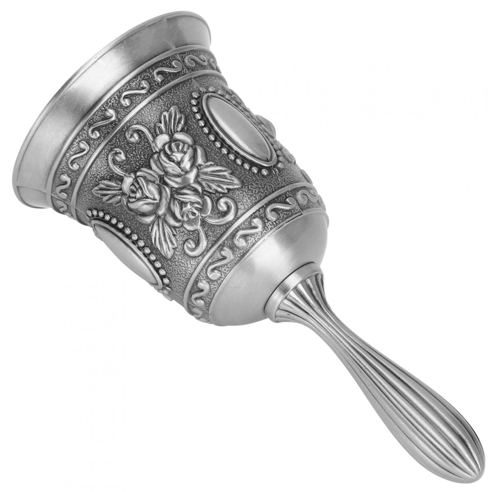Dinner Bell, Hand Bell, Durable Easy Zinc Alloy Retro Design For Wake