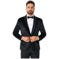 thumbnail image 1 of OppoSuits Deluxe Men's Blazers Dinner Jacket - Jet Set Black - US 40 Black, 1 of 6