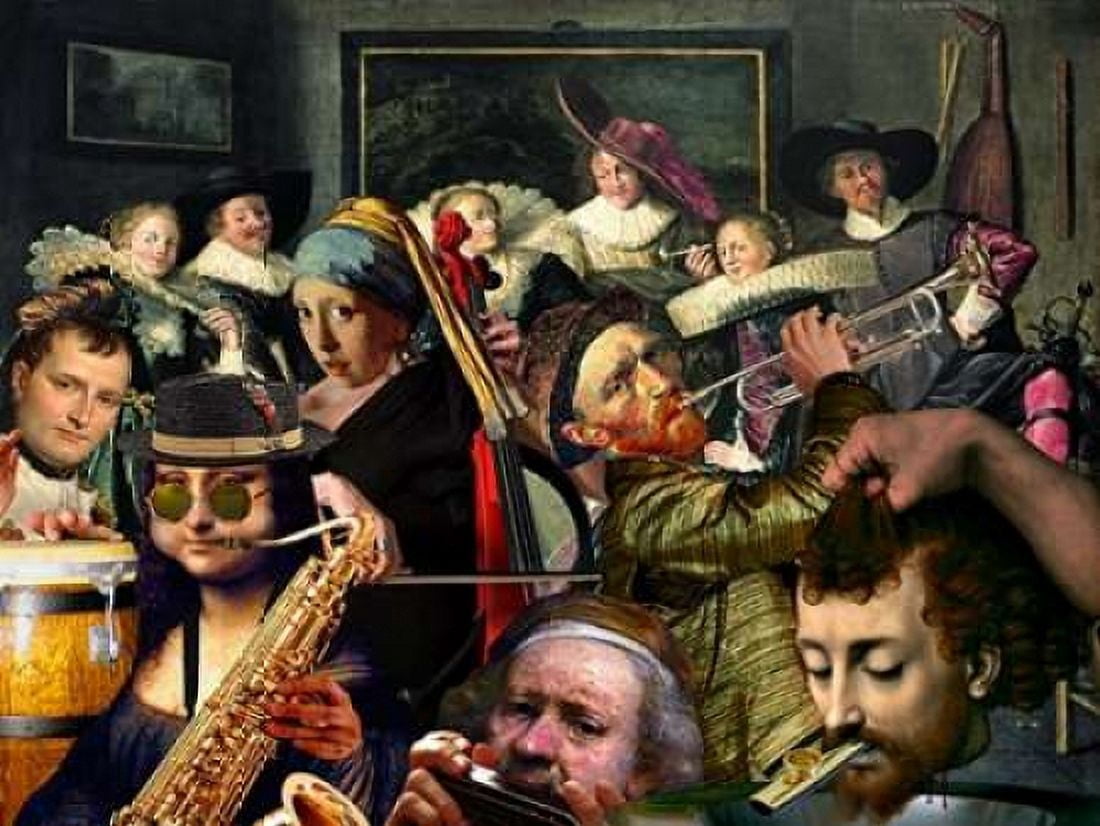 Dinner Music Canvas Art - Barry Kite (18 x 24)