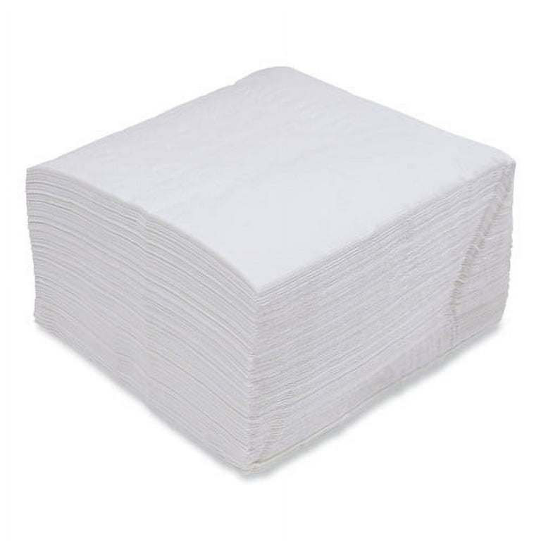 Dinner Napkin, 1-Ply, 17 x 17, White, 250/Pack, 12 Packs/Carton Dinner Napkin, 1-Ply, 17 x 17, White, 250/Pack, 12 Packs/Carton