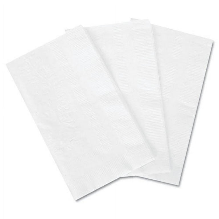Dinner Napkin, 2-Ply, 17 x 15, White, 100/Pack, 30 Packs/Carton Dinner Napkin, 2-Ply, 17 x 15, White, 100/Pack, 30 Packs/Carton