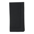 thumbnail image 1 of Dinner Napkin with Hemstitched Border, Black - Set of 12, 1 of 1