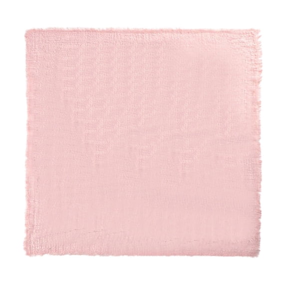 Dinner Napkins Cloth - 42x42 cm Linen Placemat with Tassel and Pleated Design for Western Table Setting in Multiple Colors