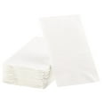 thumbnail image 1 of Dinner Napkins Disposable Guest Towels, White Beverage Napkins Soft and Absorbent Paper Napkins Dinner Size for Party, Wedding, 8 x 4.5 2 Ply Party Napkins, Pack of 40 - by Amcrate, 1 of 10