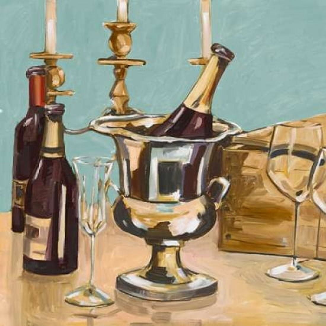 Dinner Party II Canvas Art - Heather A French-Roussia (24 x 24)