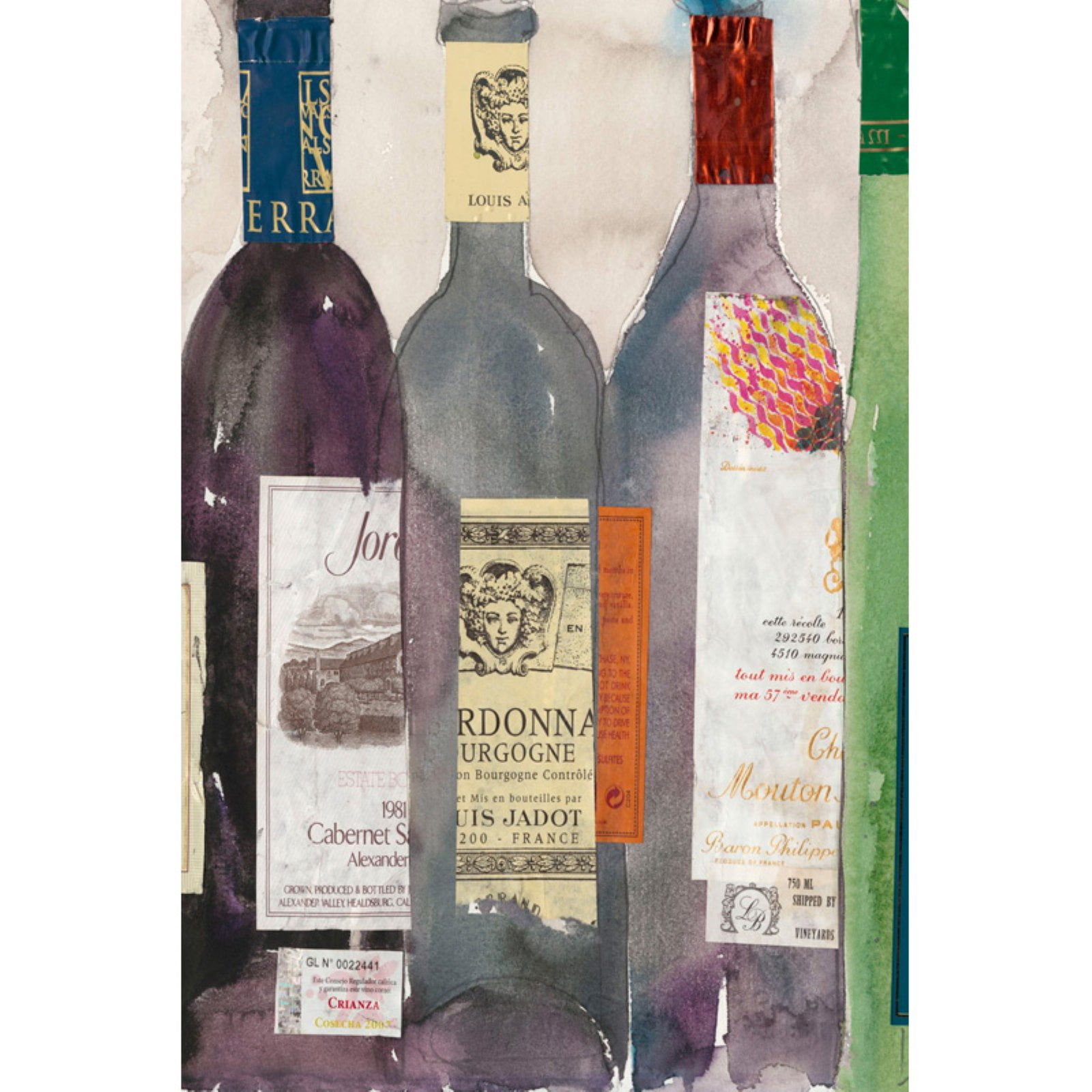 "Dinner Party III" Painting Print on Wrapped Canvas