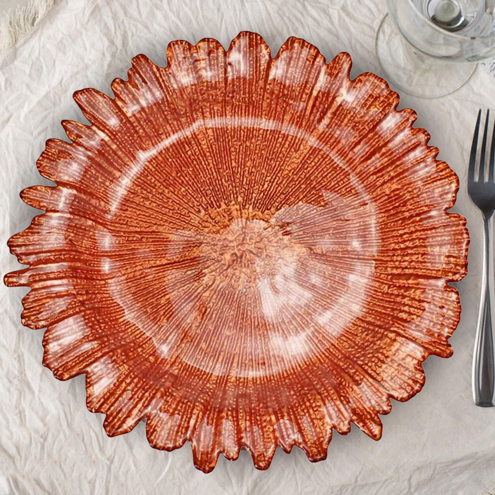 Dinner Plate Fruit Plate, 13" Serving Tray, Irregular Plate Service Plate for Reception Table