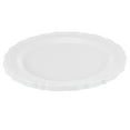 thumbnail image 1 of Dinner Plate White Dishes Banquet Plates Plastic Trays for Food Child Baby 6 Pcs, 1 of 6
