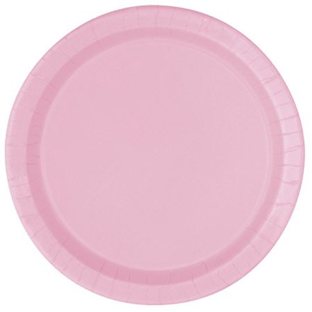 Dinner Plates, 8.875", Light Pink, 16 Count (Pack of 2)