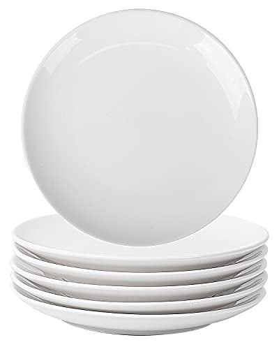 Delling Dinner Plates Set of 6, 10 inch Ceramic Plates - Microwave