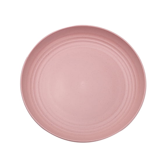 Dinner Plates Wheat Straw Dinner Plates Set Reusable Shatterproof Plastic Plates for Kitchen Camping Party Microwave Dishwasher Safe Lightweight Stackable 5.91x5.91x0.55in Wheat Straw Plates
