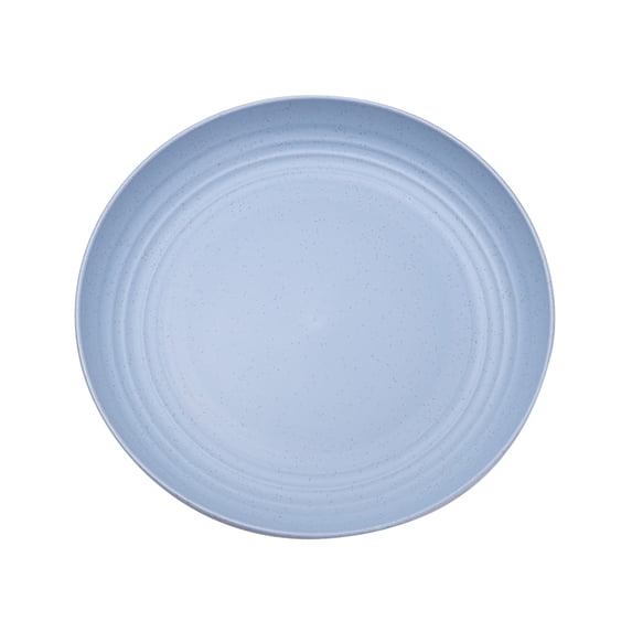 Dinner Plates Wheat Straw Dinner Plates Set Reusable Shatterproof Plastic Plates for Kitchen Camping Party Microwave Dishwasher Safe Lightweight Stackable 5.91x5.91x0.55in Wheat Straw Plates