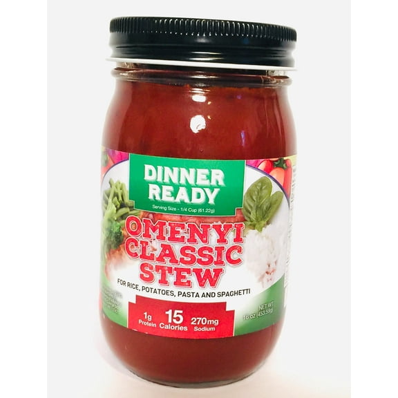 Dinner Ready Omenyi Classic Stew - 1 jar