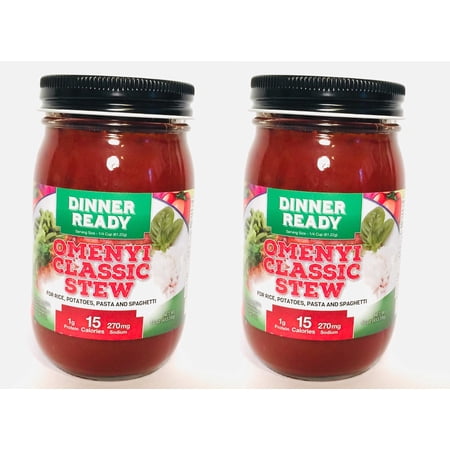 Dinner Ready Omenyi Classic Stew - Family Pack (2) jars