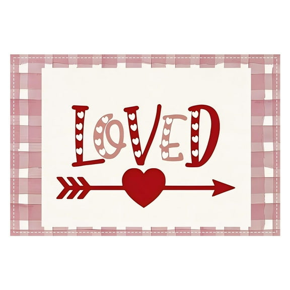 Dinner Table Mats Small Fabric Place Mats for Dinner Table Plate Mates 6 Pieces Dining Table Set for 2 under 50 Small Dining Set round Table Table Place Mats Indoor Kitchen 4 Home